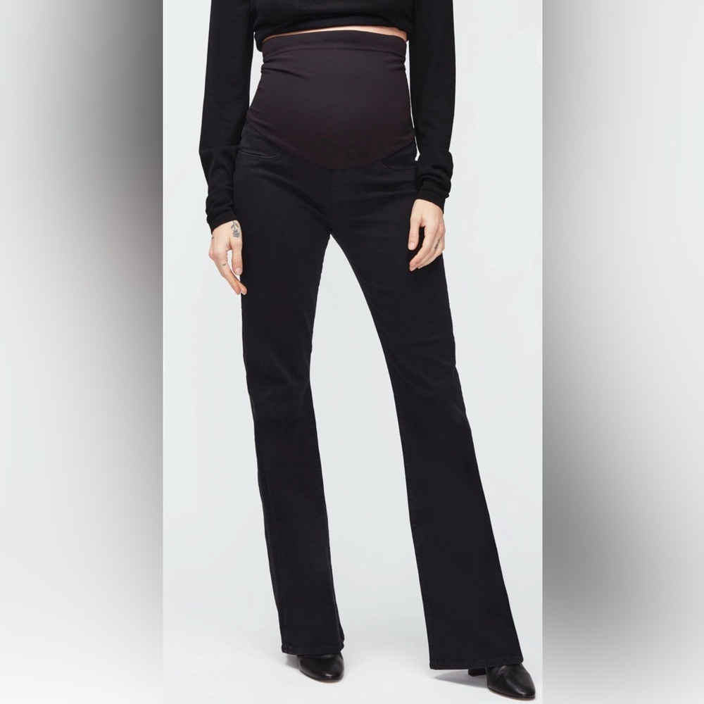 7 For All Mankind Women Maternity Dark Blue Denim. Size 31